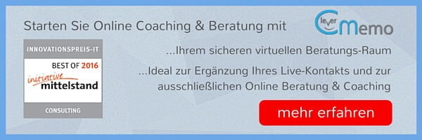 Online Beratung und Coaching Banner